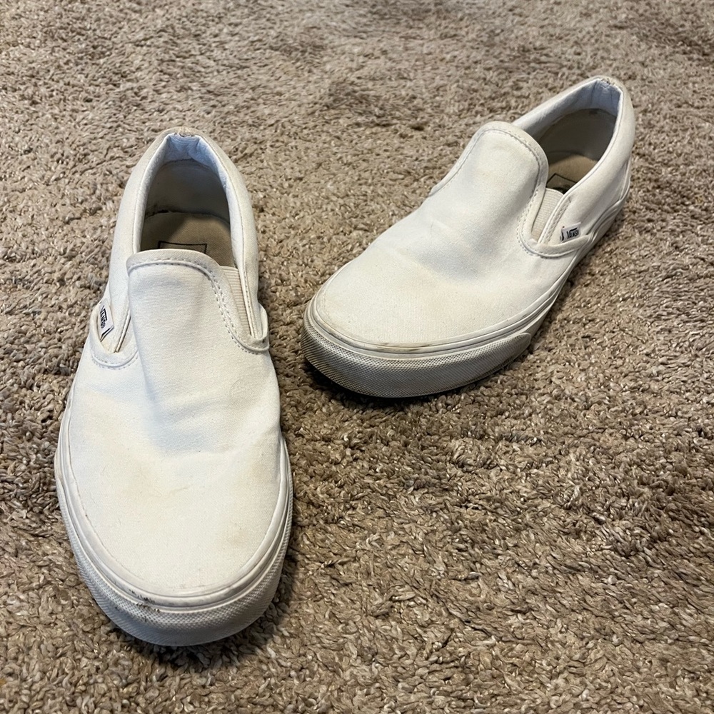 Vans slip on sneakers